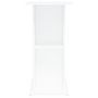 Voir la diapositive 5 : VIDAXL Support pour aquarium blanc 75x36x72,5 cm bois d ingénierie