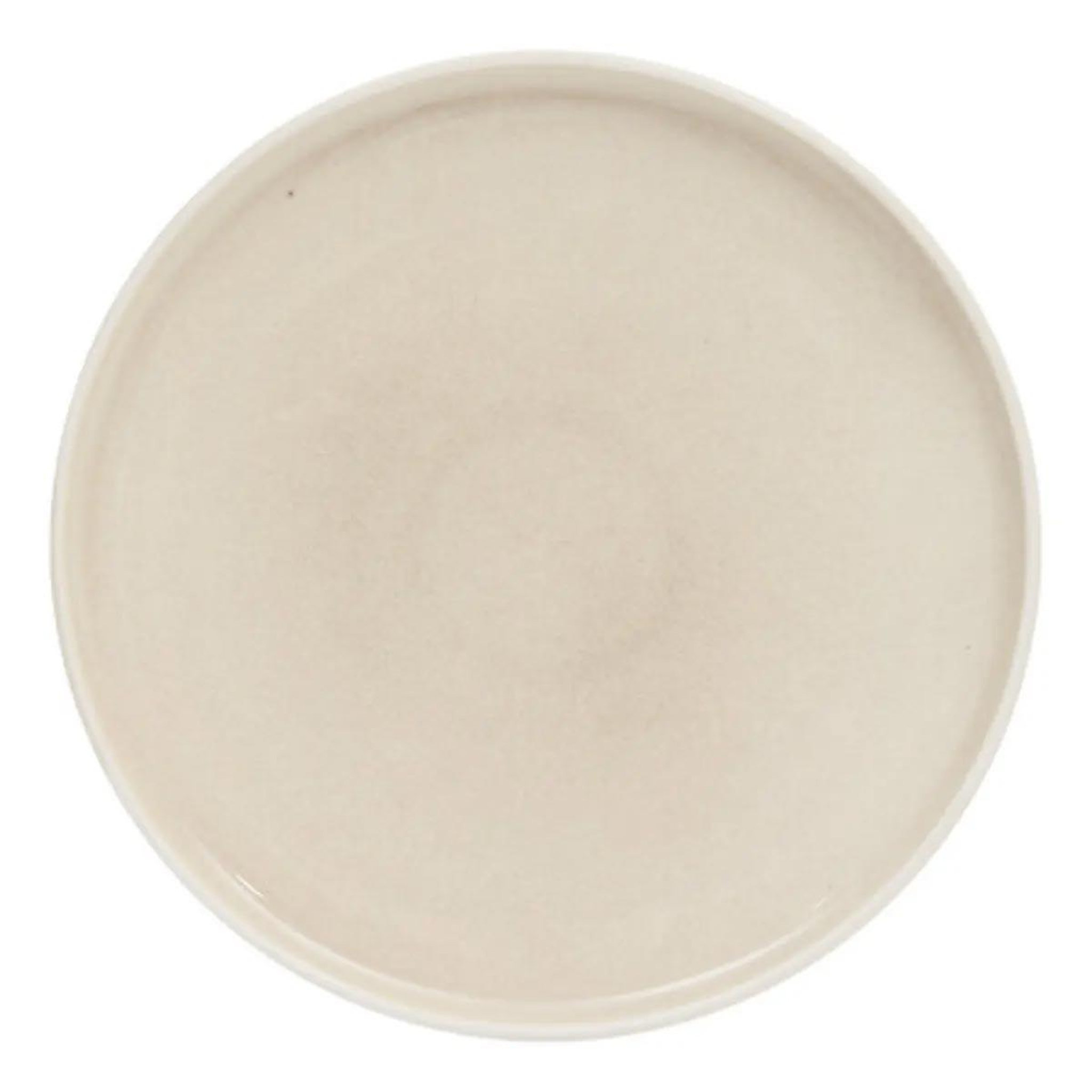 SECRET DE GOURMET Lot de 6 assiettes plates  chiara  27cm beige