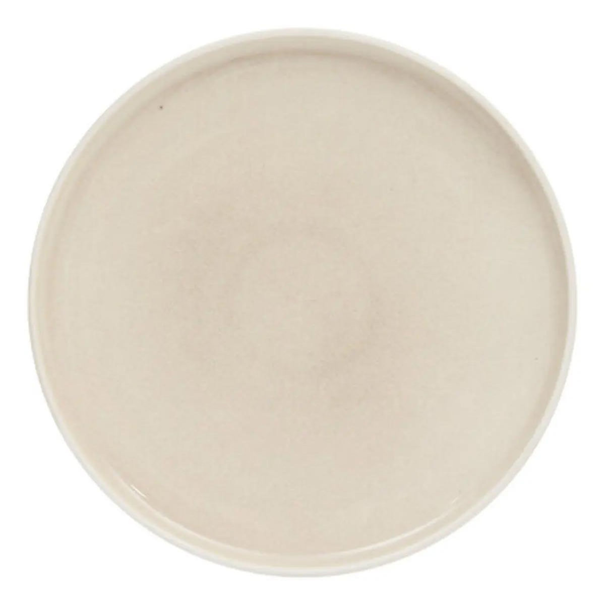 SECRET DE GOURMET Lot de 6 Assiettes Plates  Chiara  27cm Beige