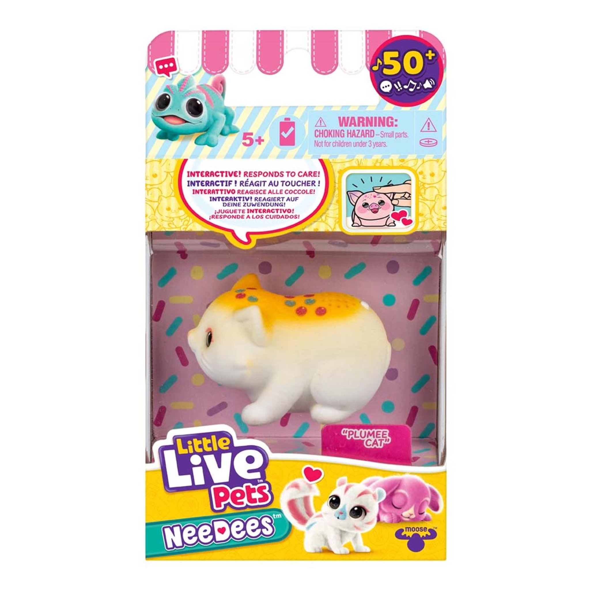 Voir la diapositive 2 : MOOSE TOYS Little Live Pets - Aimaux de compagnie interactifs NeeDees