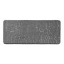 Voir la diapositive 1 : Paris Prix Tapis de Bain  Ricochet  50x120cm Anthracite