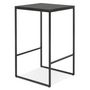 Voir la diapositive 3 : Paris Prix Table d'Appoint Design  Relia  103cm Noir