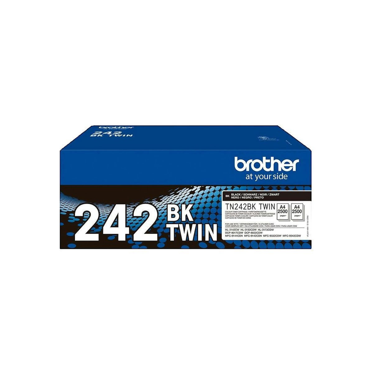 Brother Toner Brother TN242 BKTWIN - 2er-Pack - Noir - Original