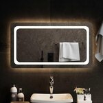 VIDAXL Miroir de salle de bain a LED 90x50 cm