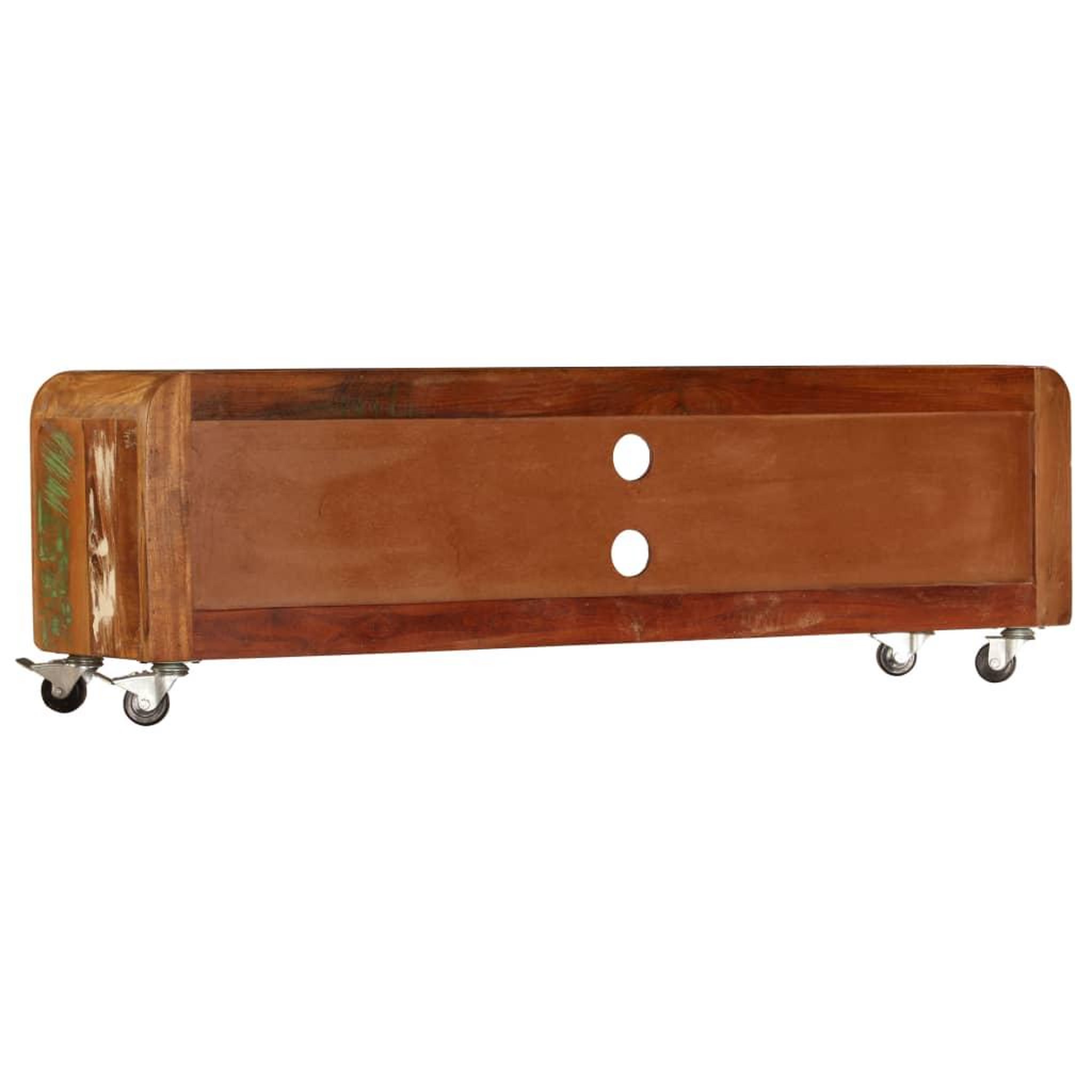 Voir la diapositive 3 : VIDAXL Meuble TV 120x30x36 cm Bois de recuperation massif