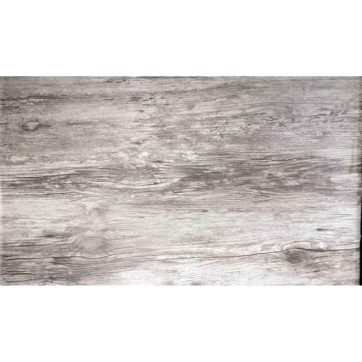 TOILINUX Lot 2x Adhésif décoratif Chêne vieilli - 200 x 67,5 cm - Gris