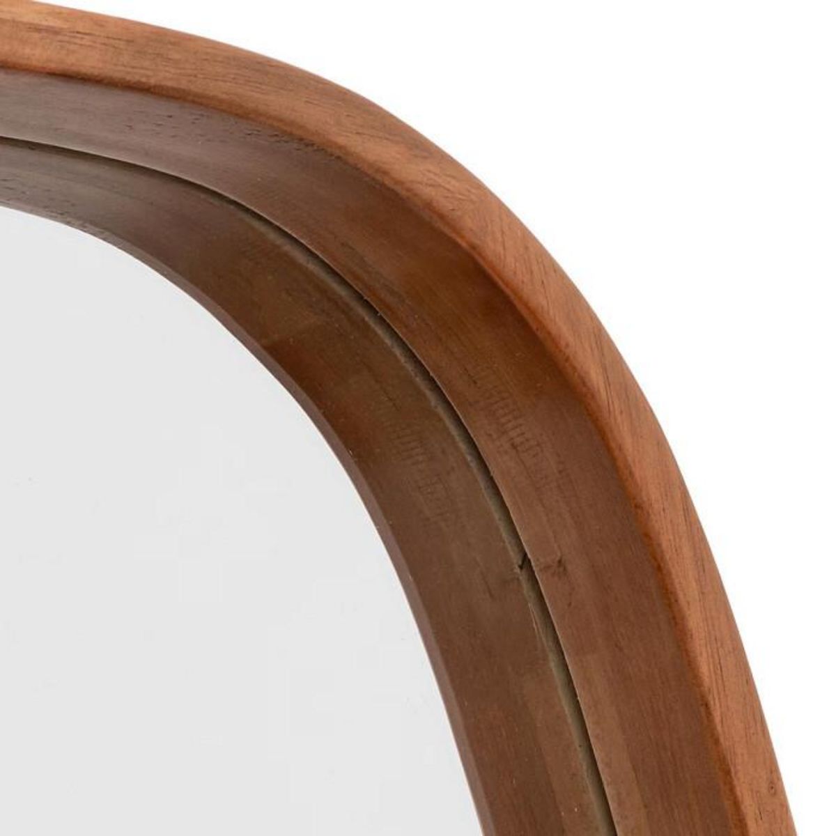 ATMOSPHERA Miroir Mural Ovale  Jasna  80cm Marron