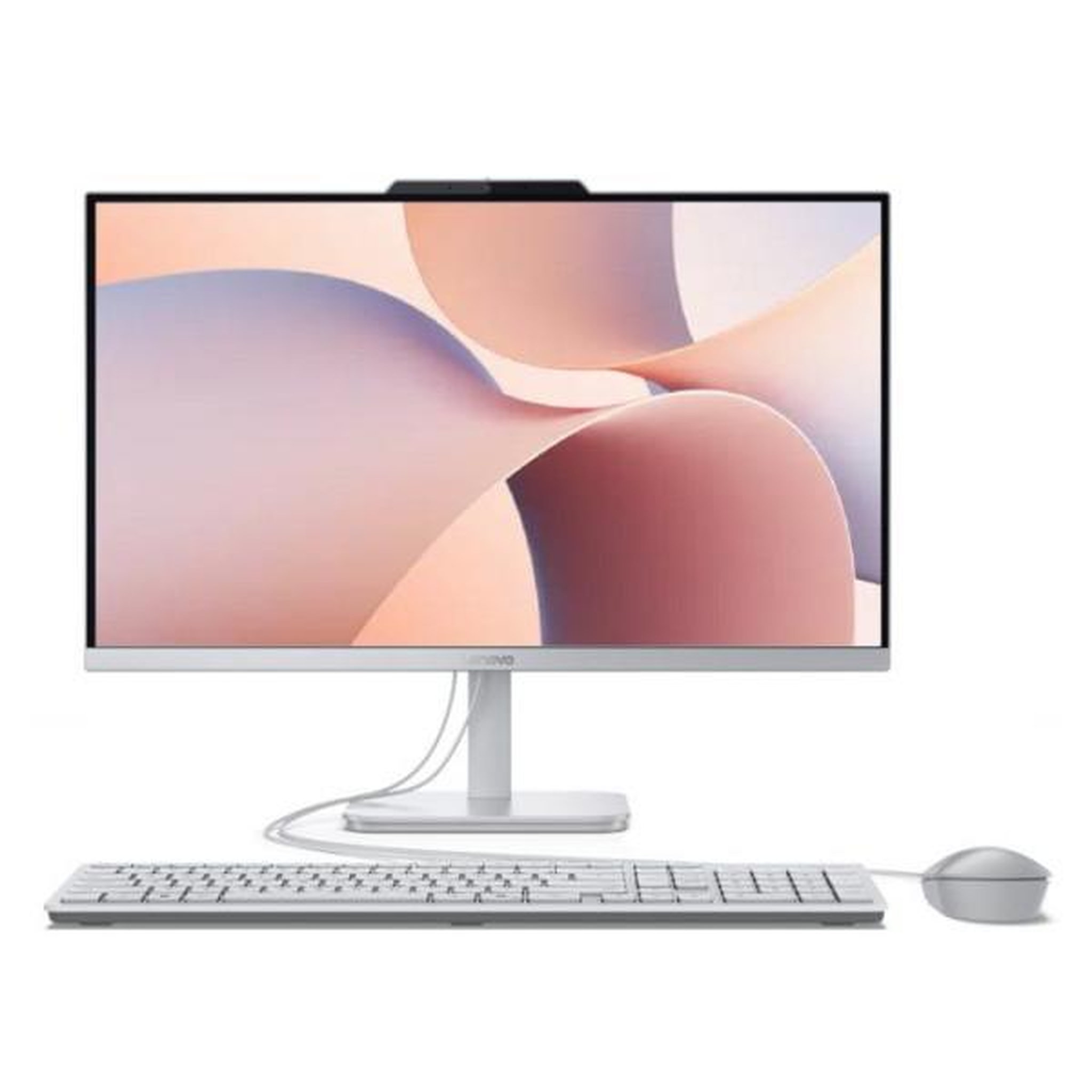 Lenovo PC Tout-en-un LENOVO Lenovo A105 24 - Sans Windows - 23.8 FHD - Ryzen 5 40 - RAM 8 Go - SSD 512 Go - Clavier + Souris filaire