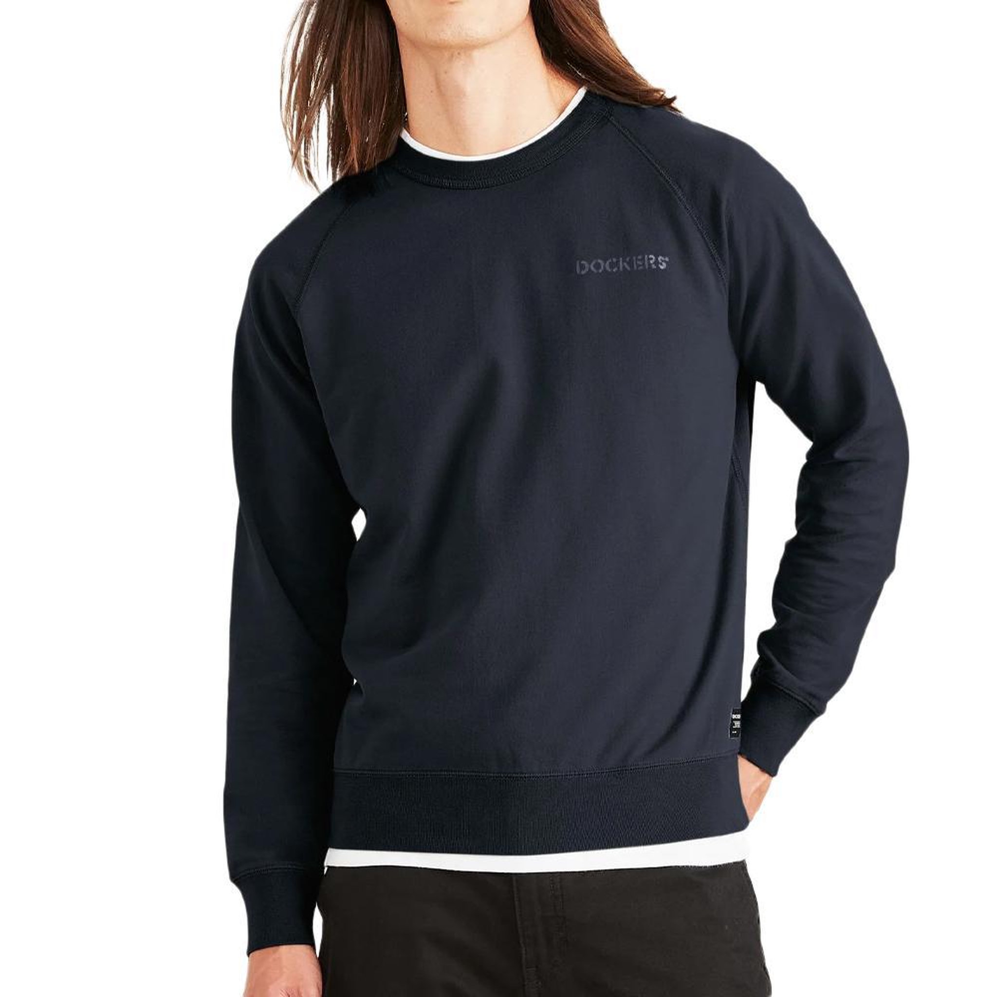 DOCKERS Sweat  Homme Dockers A1104. Coloris disponibles : Bleu