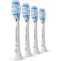Voir la diapositive 2 : Philips Brossette dentaire Sonicare lot de 4 - HX9054/87 white Gum Care - soin des gencives G3