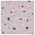 Paris Prix Lot de 20 Serviettes en Papier  Terrazzo  33x33cm Rose
