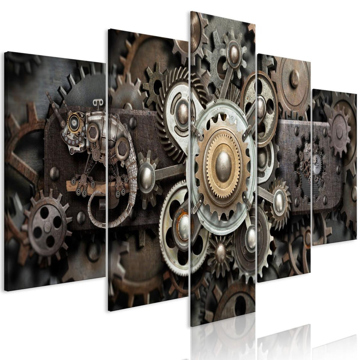 Paris Prix Tableau Imprimé 5 Panneaux  Old Mechanism Wide
