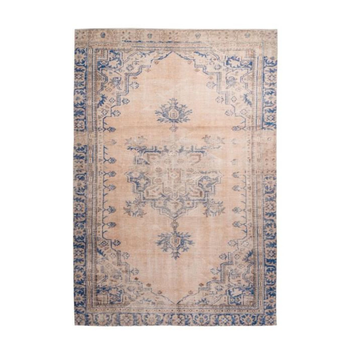 Paris Prix Tapis Rétro Imprimé Antique  Vintage  Bleu