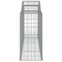 Voir la diapositive 4 : VIDAXL Panier de gabions arque 300x50x100/120 cm Fer galvanise