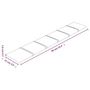 Voir la diapositive 6 : VIDAXL Panneaux muraux 12 pcs Marron 90x15 cm Velours 1,62 m^2