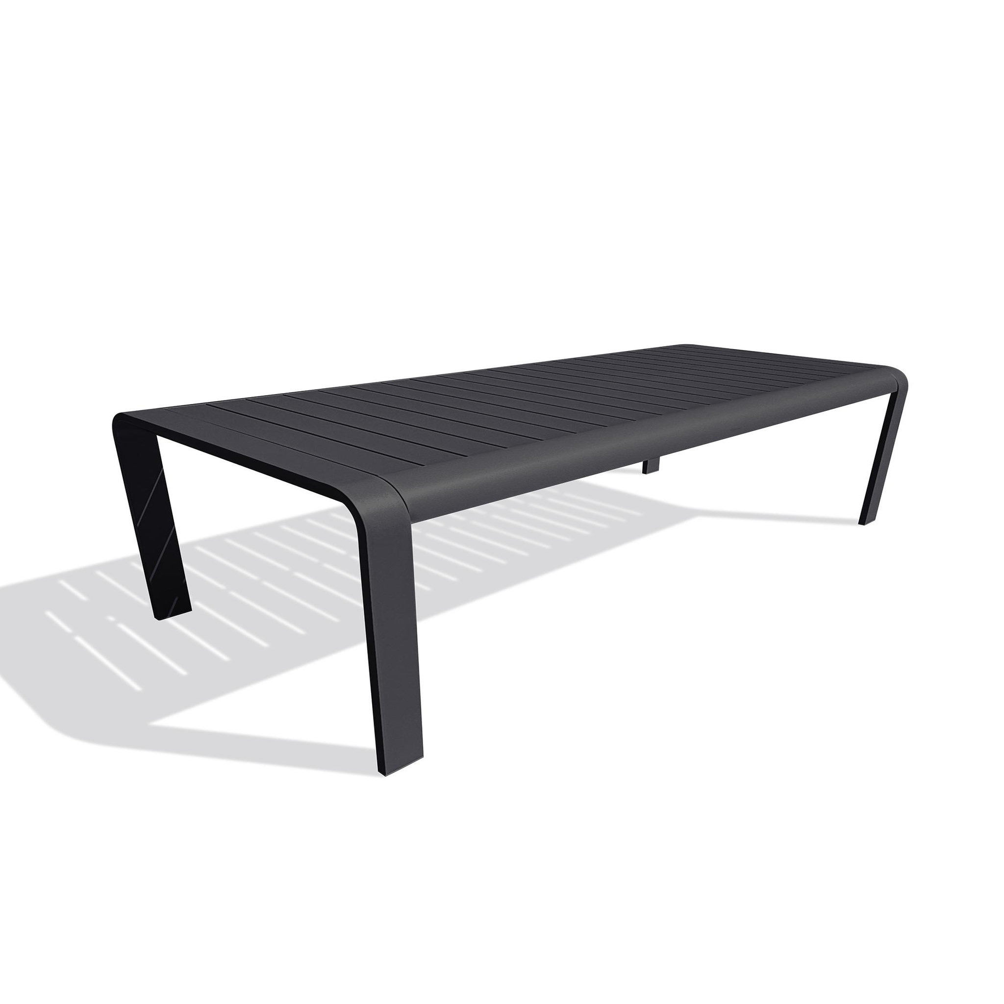 Voir la diapositive 1 : DCB GARDEN Table de jardin en aluminium
