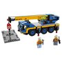LEGO City 60324 - La Grue Mobile, Jouet Camion de Chantier, Cadeau Garçons et Filles de 7 Ans