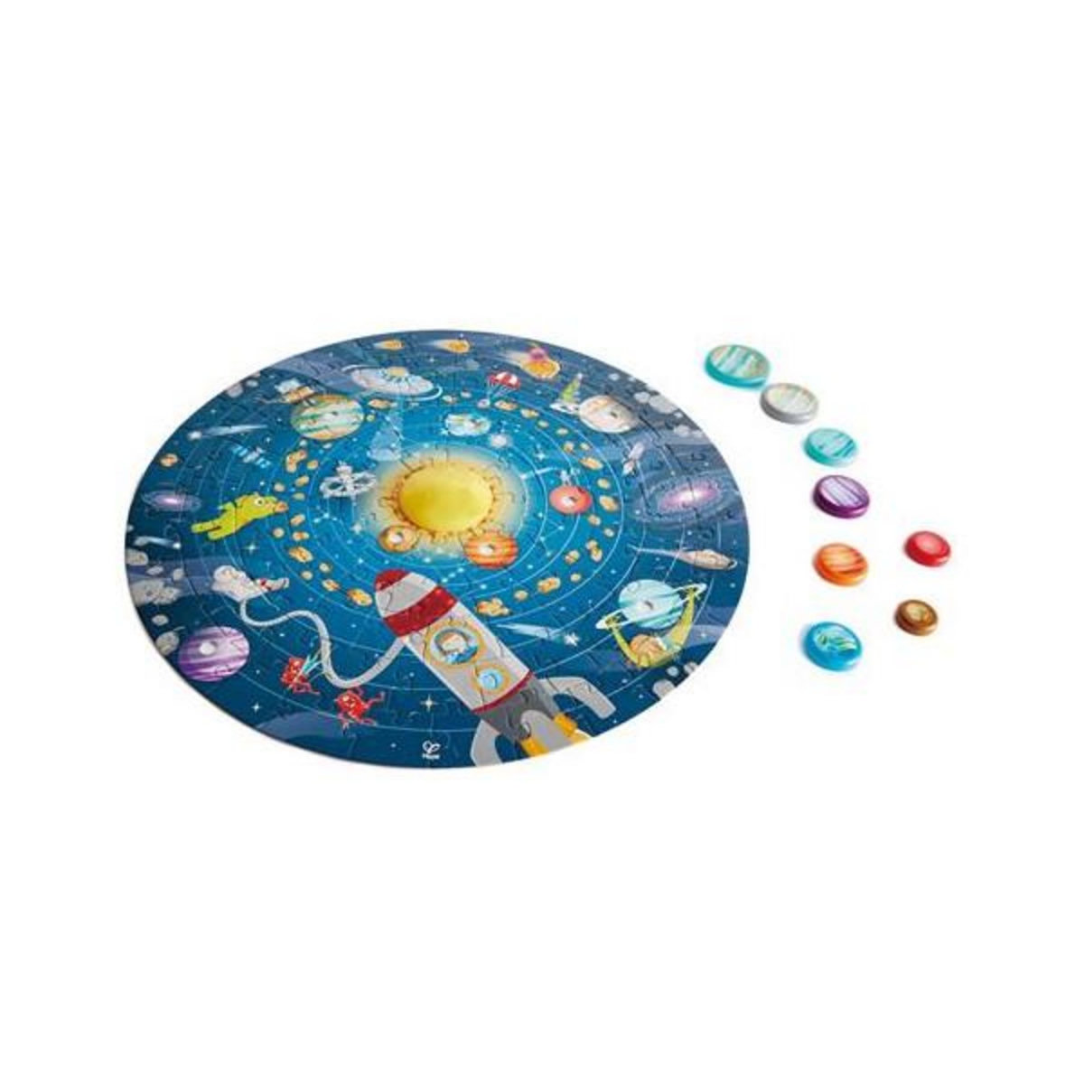 Hape Puzzle 102 pièces Hape Système solaire