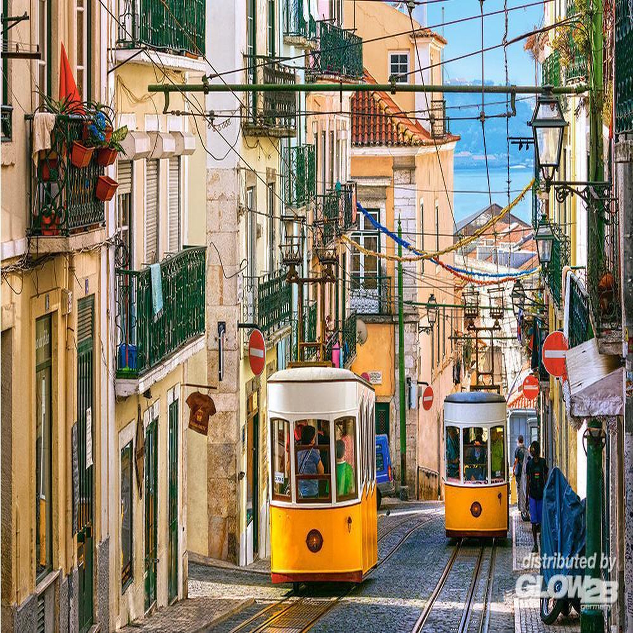 Voir la diapositive 4 : Castorland Puzzle 1000 pièces : tramway de lisbonne, portugal
