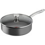 Voir la diapositive 1 : TEFAL Sauteuse Manche fixe Renew+ 24cm avec couvercle