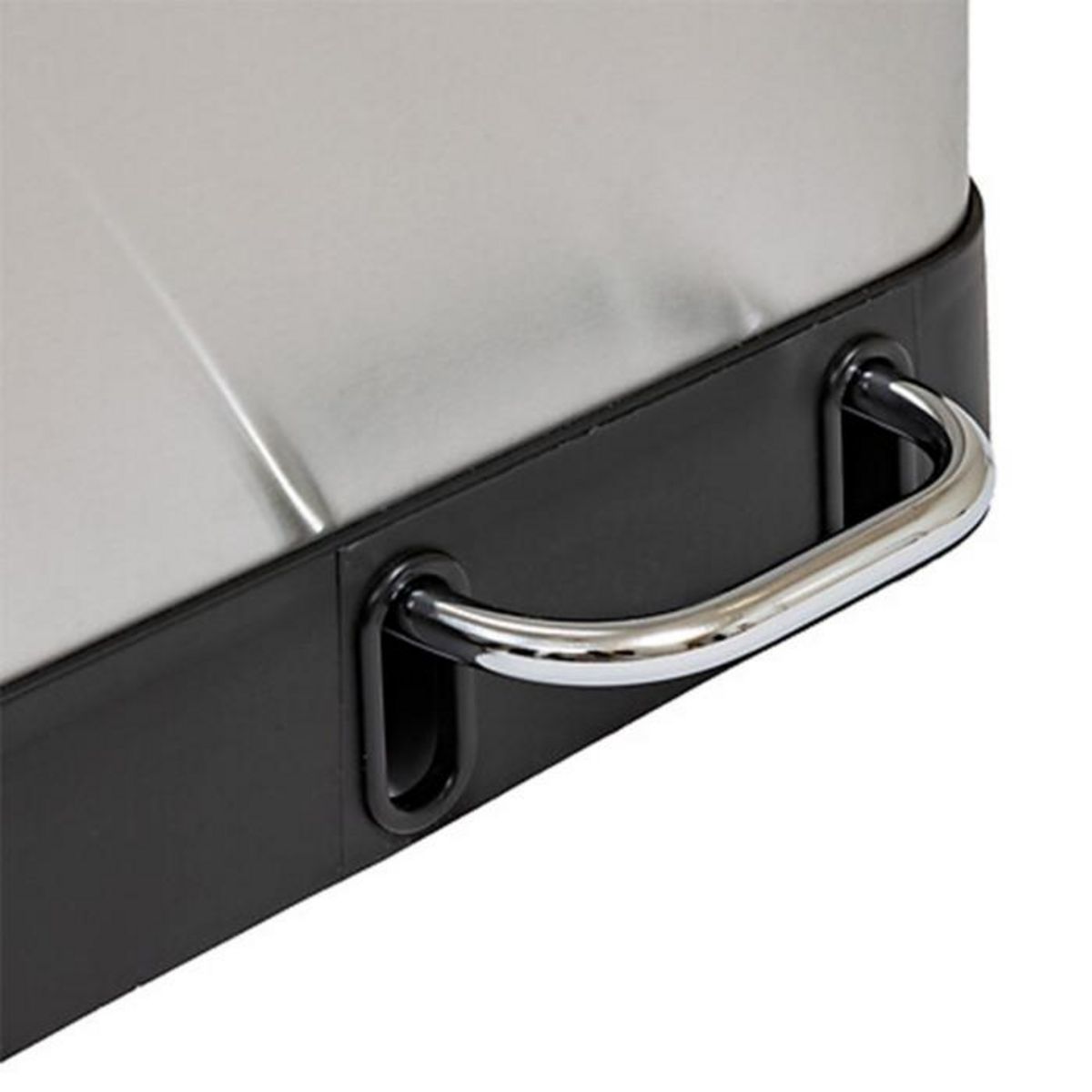 FIVE Poubelle de Tri 3 Bacs en Métal  Ariane  18L Argent