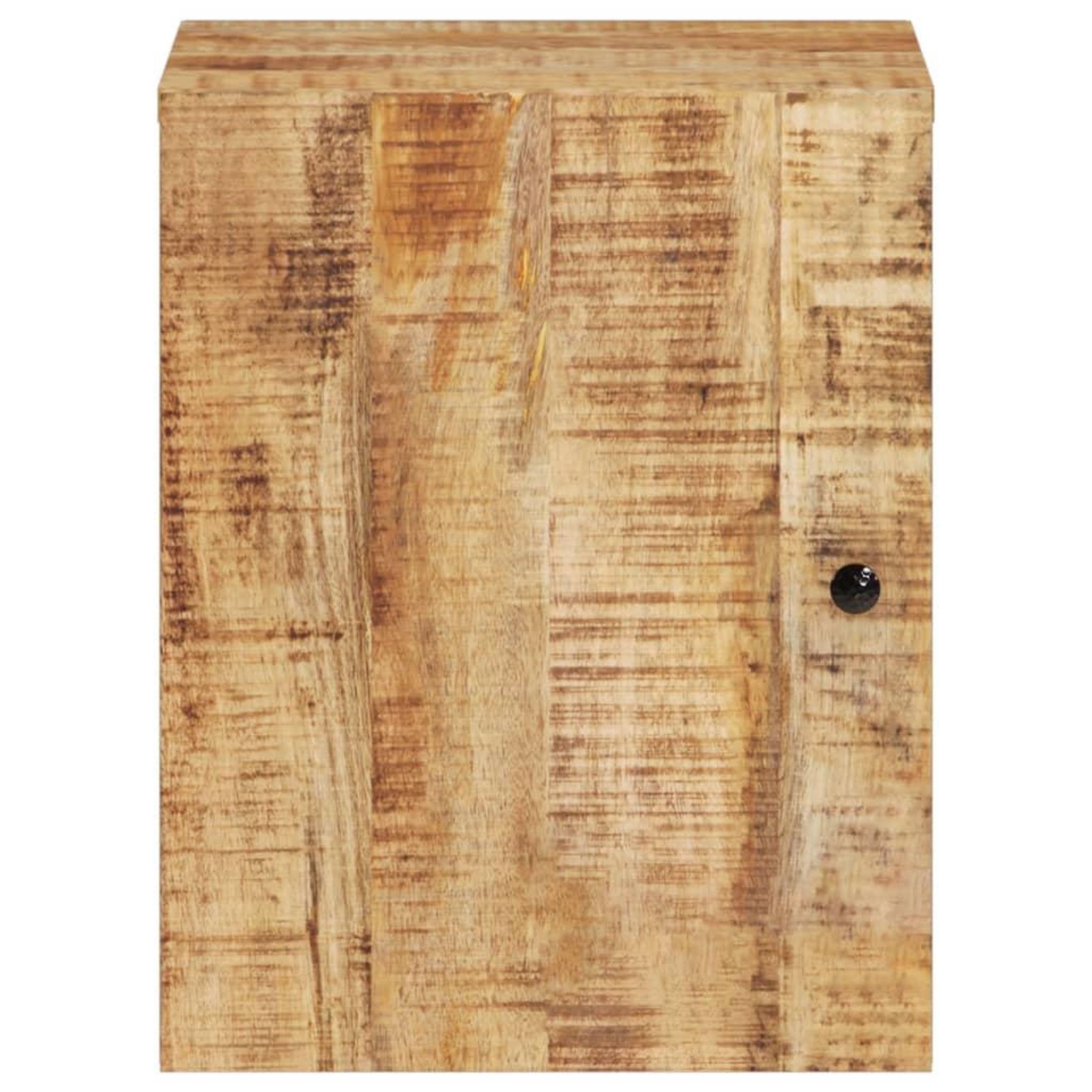 Voir la diapositive 4 : VIDAXL Armoire de salle de bain murale 38x33x48cm bois massif manguier