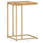 Voir la diapositive 6 : VIDAXL Table d'appoint 35x45x65 cm bois de manguier massif