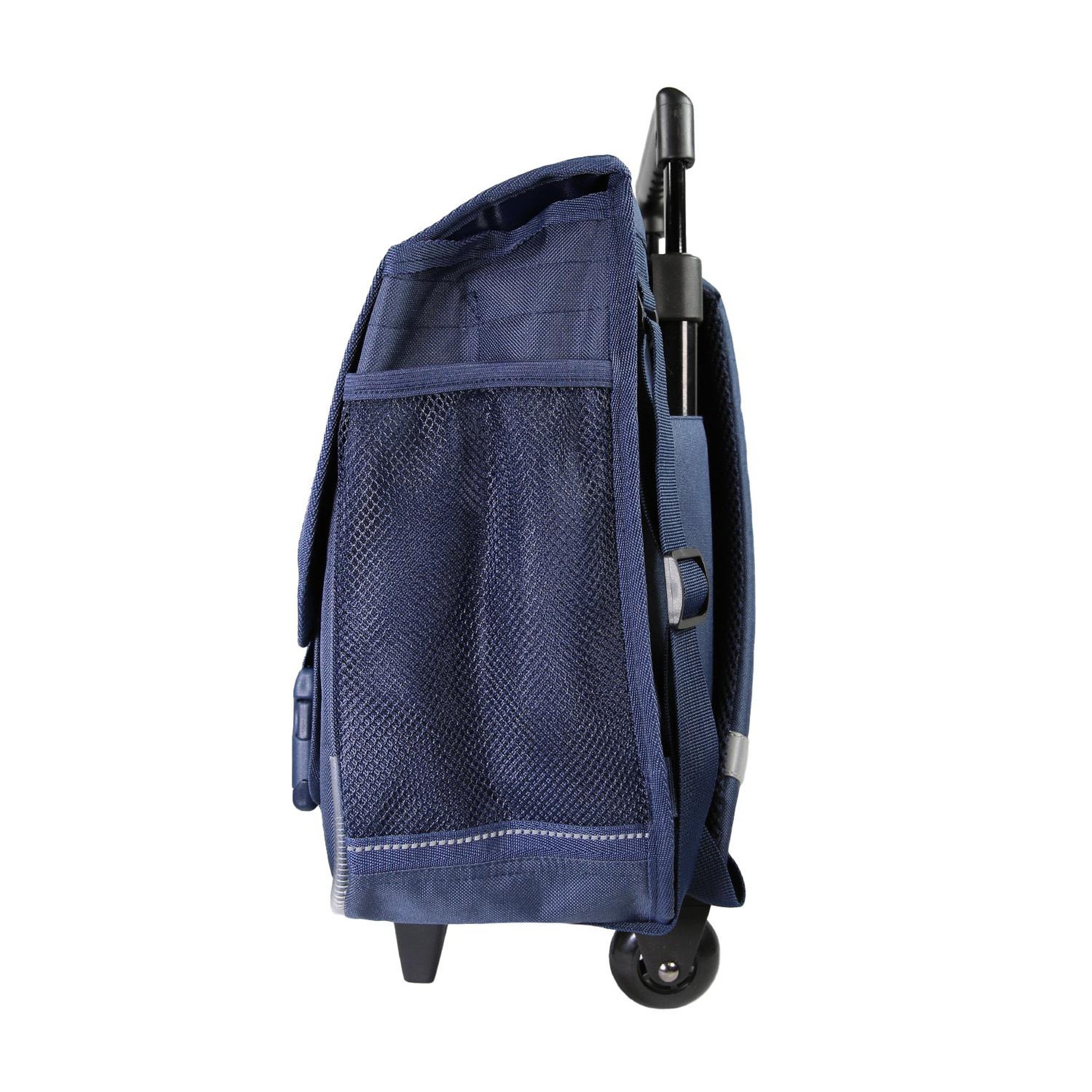 Voir la diapositive 3 : Bagtrotter Cartable à roulettes Super Mario 38 cm école primaire – bagtrotter