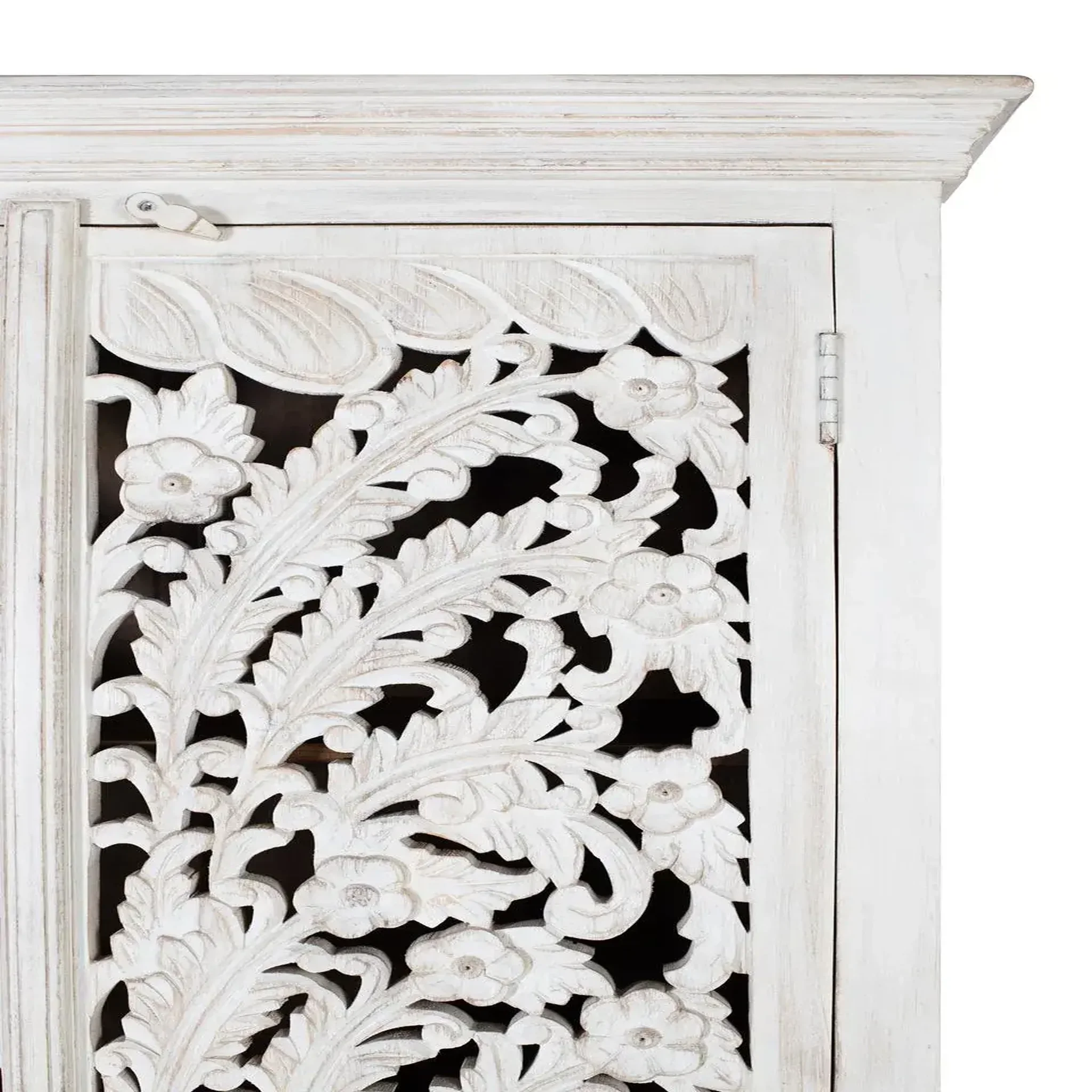 Voir la diapositive 4 : GINER Y COLOMER SL Armoire en bois de manguier 90cm style classique artisanal