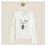 Voir la diapositive 2 : IN EXTENSO T-shirt manches longues fille