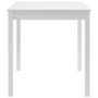 Voir la diapositive 4 : VIDAXL Ensemble de salle a manger 7 pcs Pinede Blanc
