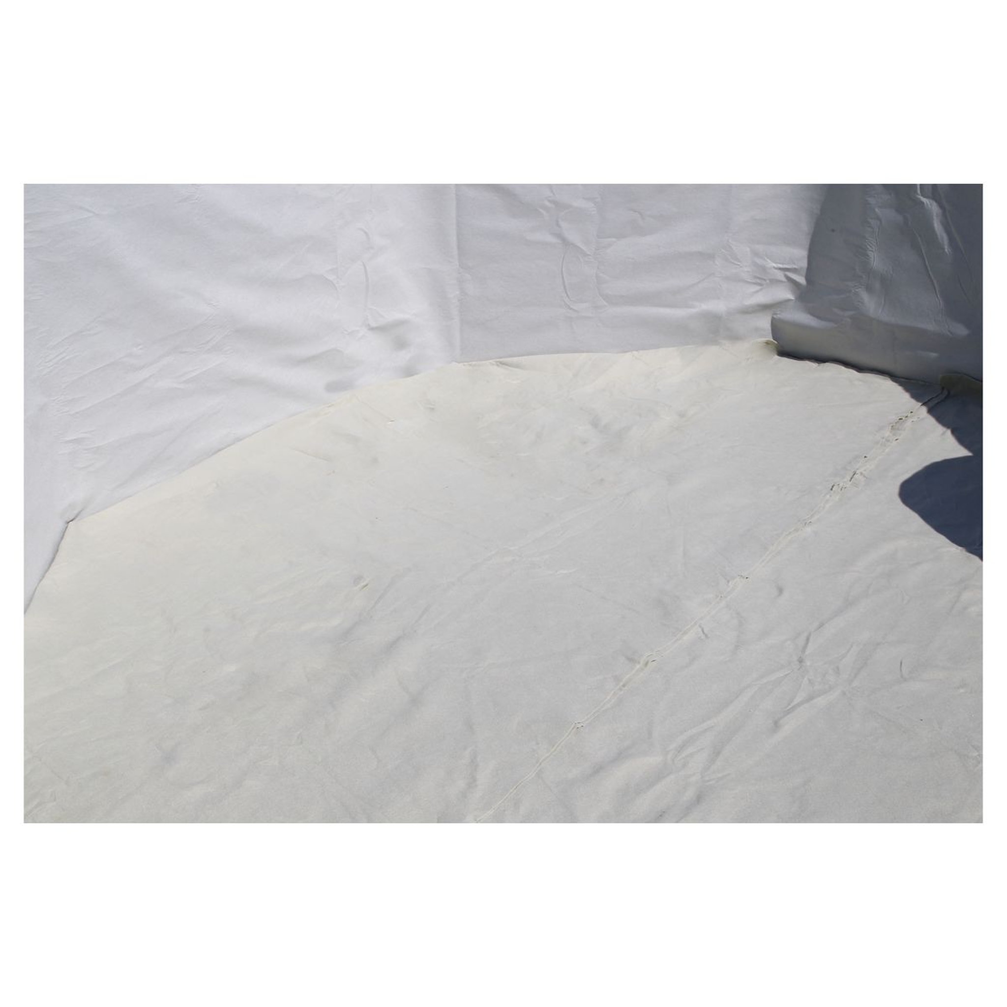 Voir la diapositive 6 : UBBINK Piscine hors sol bois rectangulaire - 350x650x140cm -  Liner Beige- LINEA
