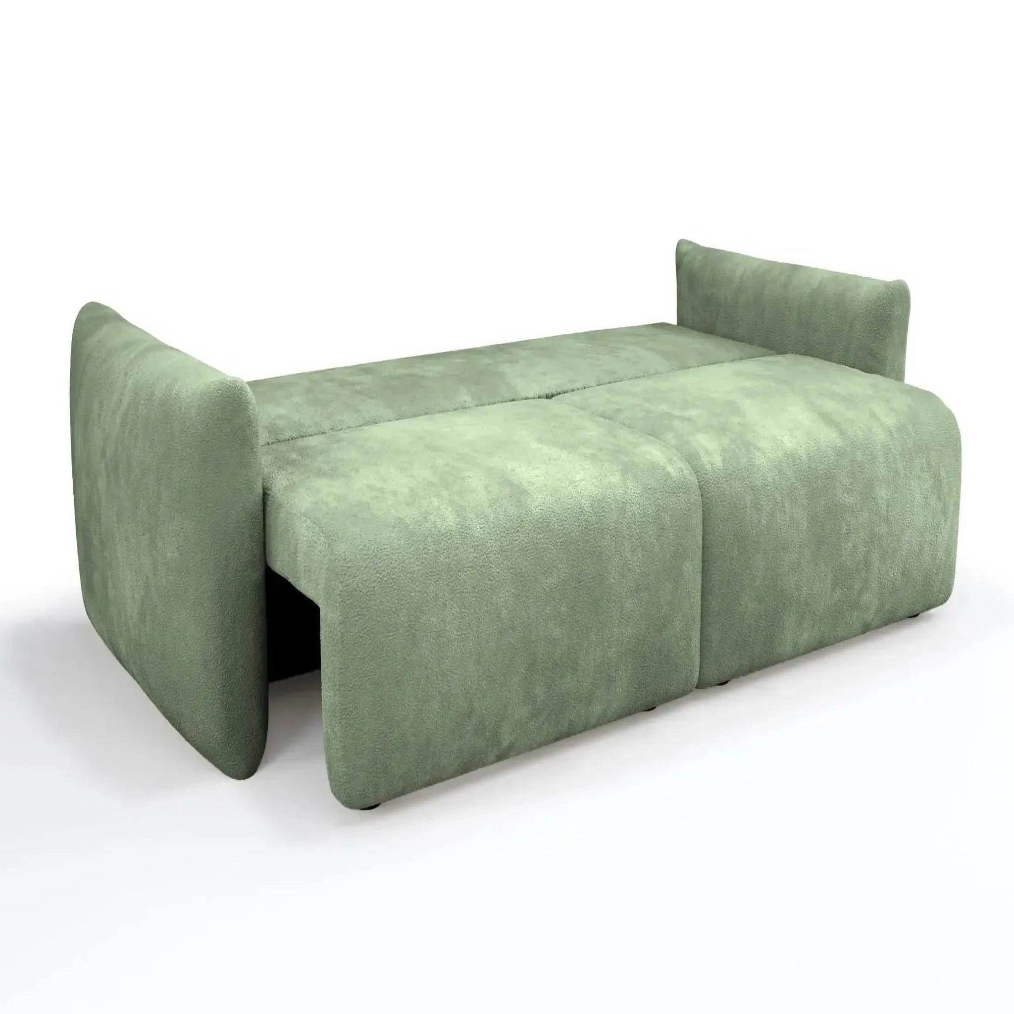 Voir la diapositive 6 : CASANOVA PARIS Elio - canapé convertible tissu bouclette