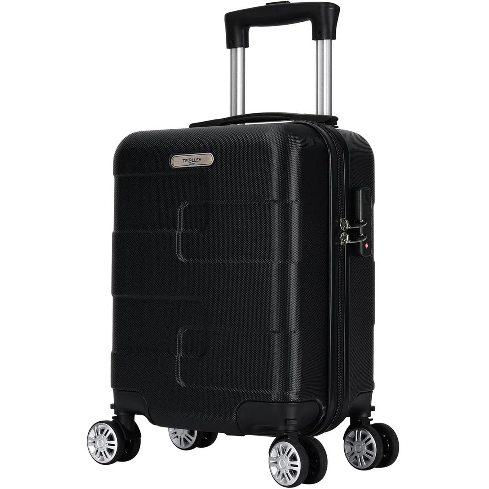 TROLLEY ADC Valise cabine à roulettes noir - val-738