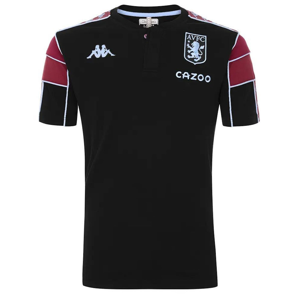 KAPPA Aston Villa Polos foot Noir Homme Kappa 2021/2022
