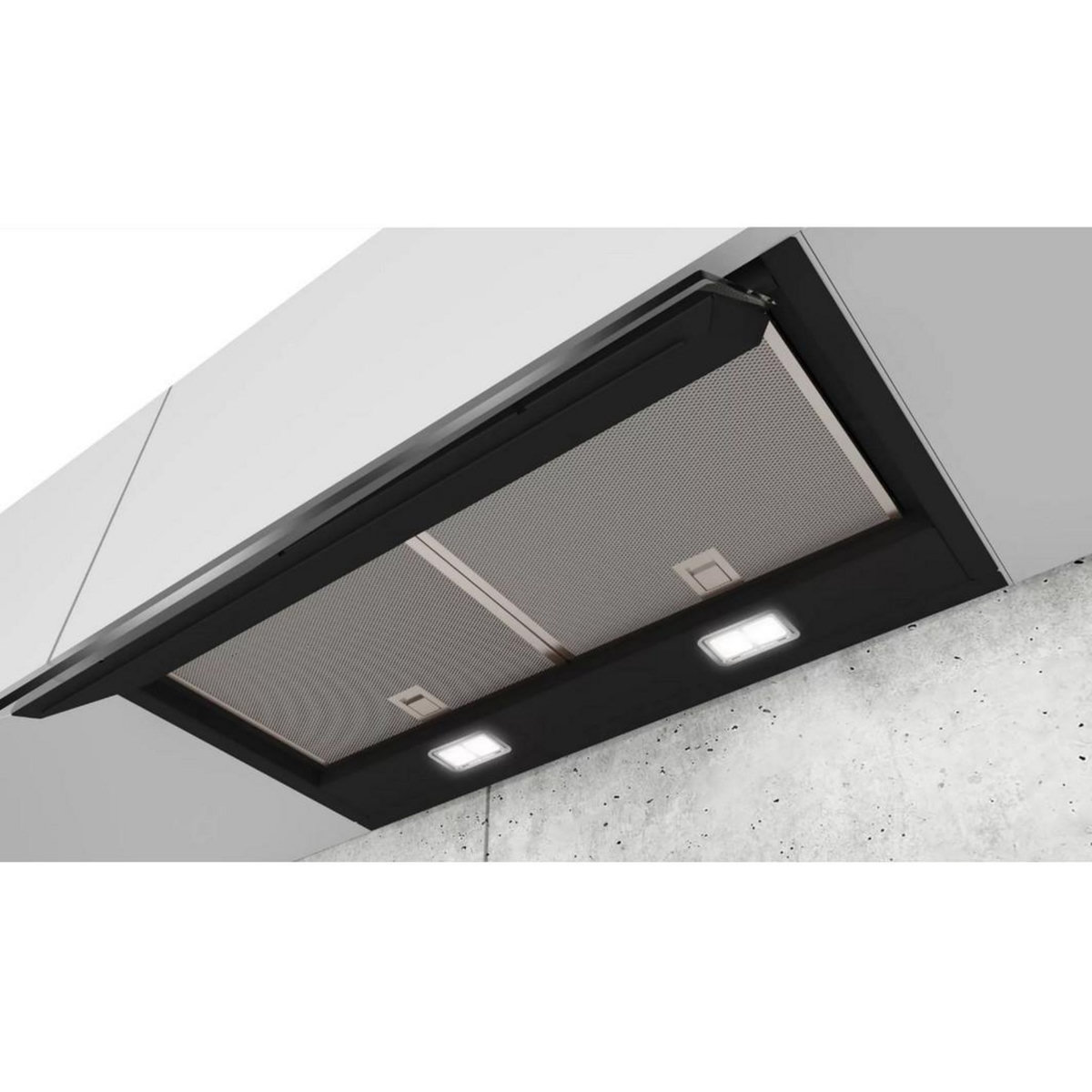 Siemens Hotte box intégrée 60cm 460m3/h noir - lj67bam60