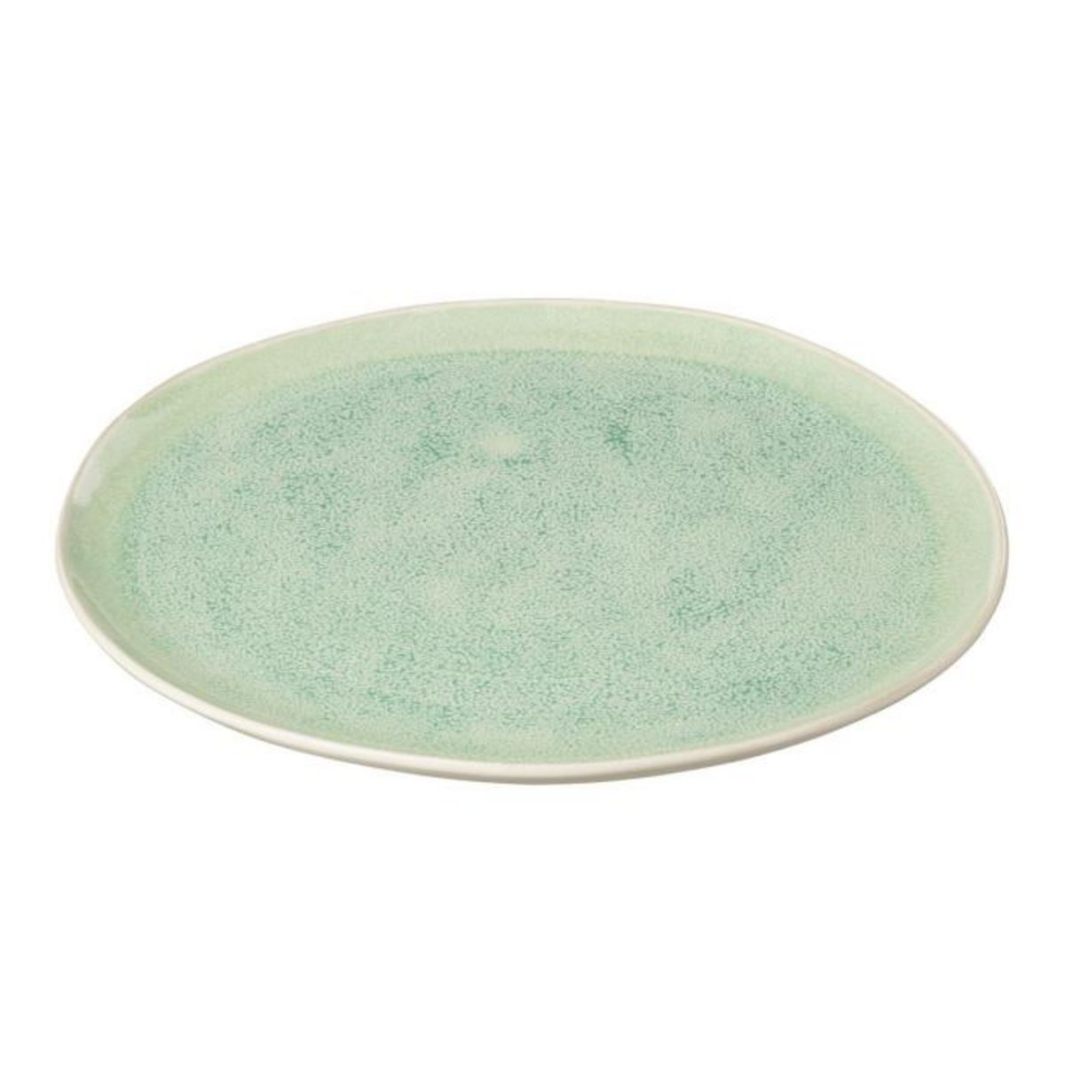 Paris Prix Assiette Plate en Porcelaine  Lara  33cm Vert