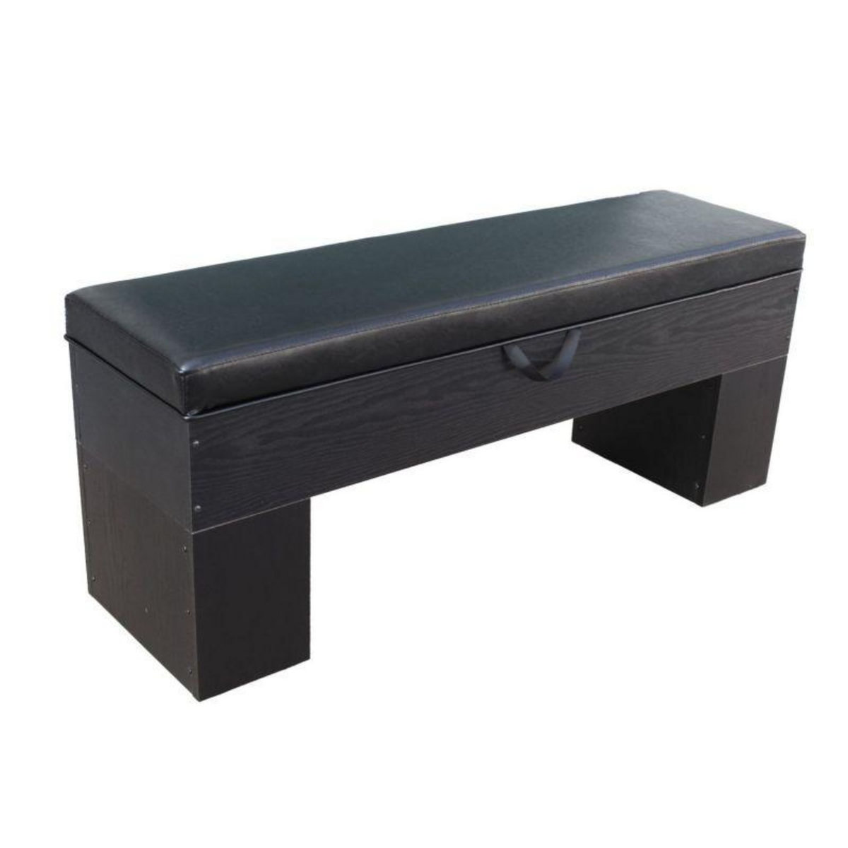 SOKKER Banc Bois avec rangement 113 x 32 cm avec coussin - Deluxe