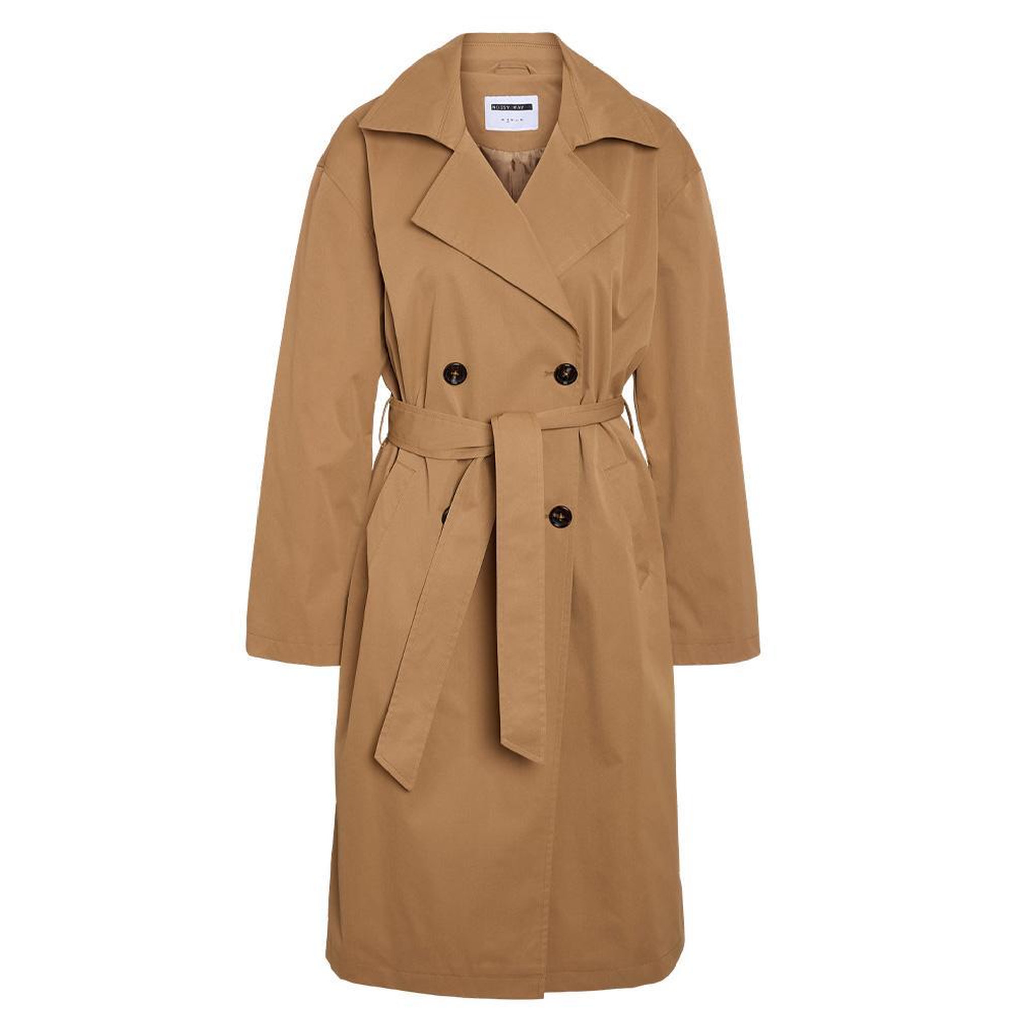 Voir la diapositive 3 : NOISY MAY Manteau Trench Marron Femme Noisy May Manya
