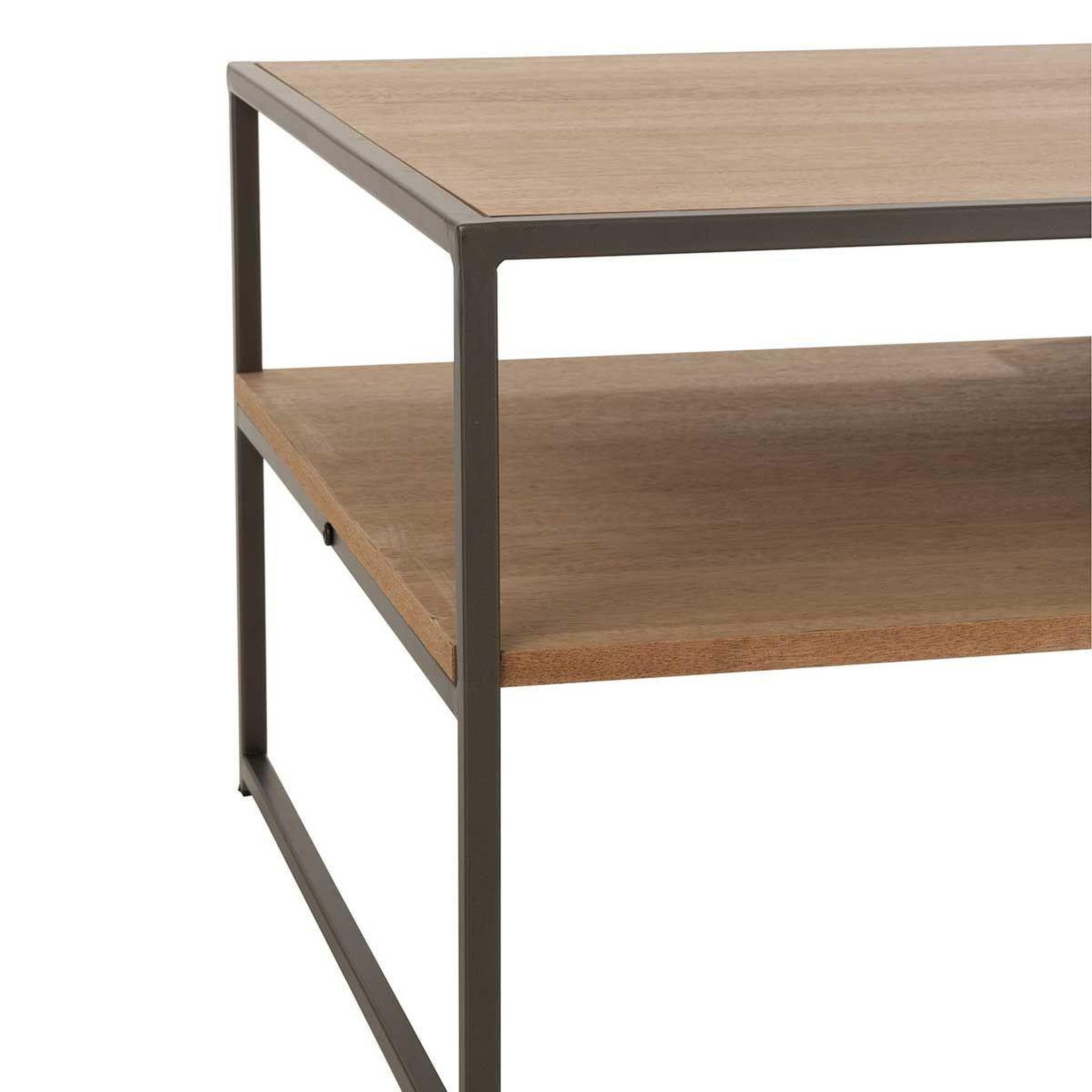 Voir la diapositive 6 : J-LINE Meuble tv 1 tiroir  giuseppe  120cm naturel