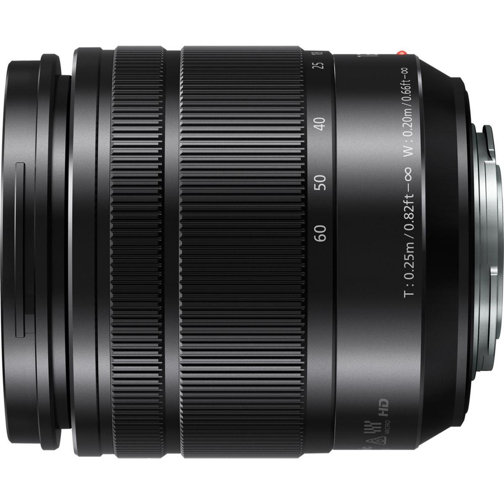 Voir la diapositive 4 : PANASONIC Objectif pour Hybride 12-60mm f3.5-5.6 ASPH