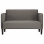 Voir la diapositive 3 : VIDAXL Canape causeuse gris clair 109 cm tissu velours cotele