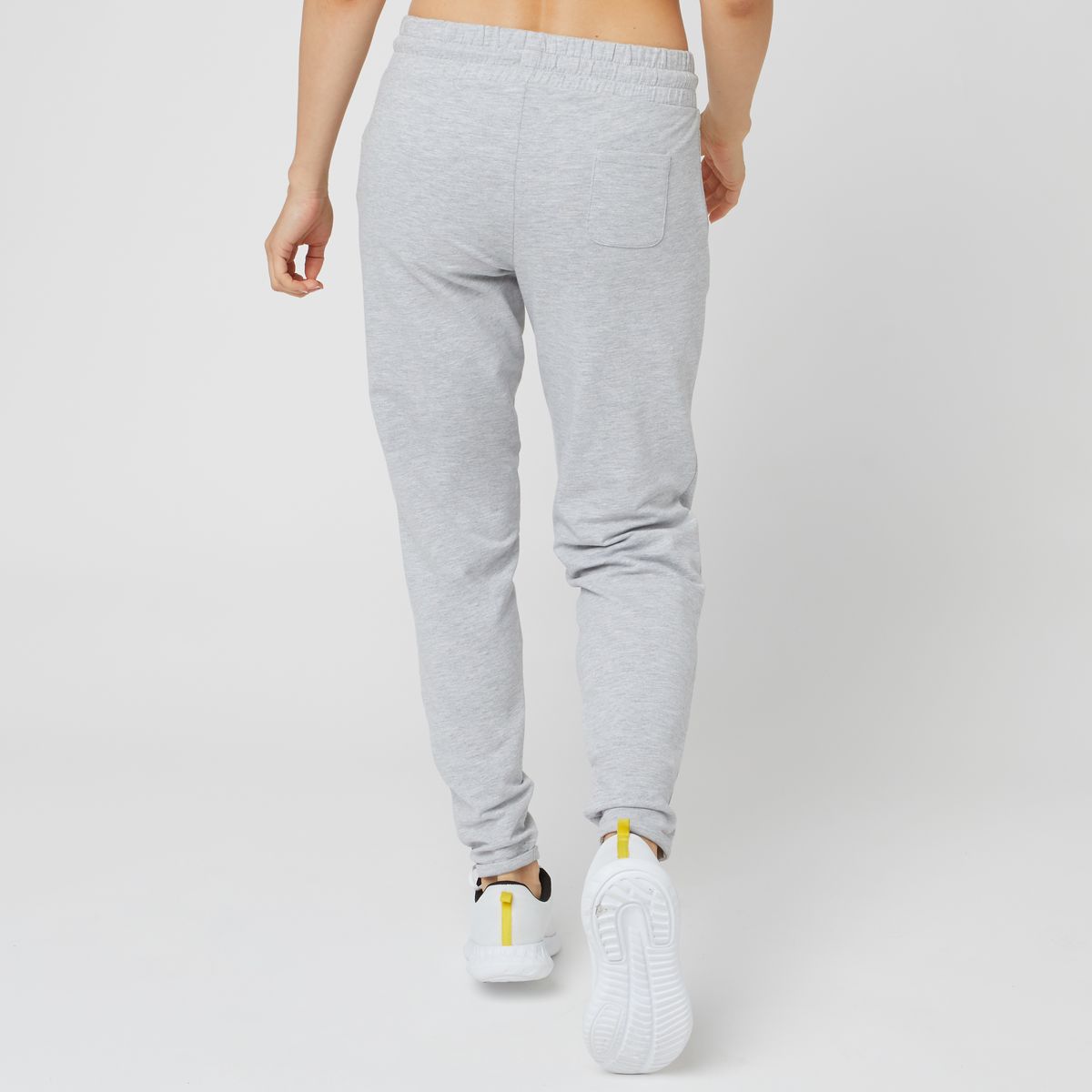 IN EXTENSO Pantalon molleton gris chiné femme