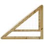 Voir la diapositive 3 : VIDAXL But de football avec filet 120x60x80 cm Bois de pin impregne