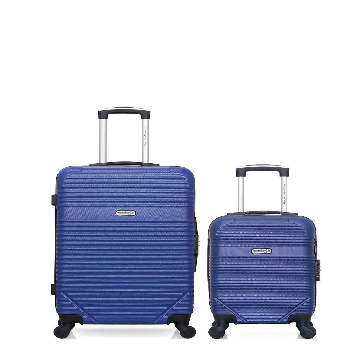 AMERICAN TRAVEL Lot de 2 - Valises weekend et cabine XXS MEMPHIS