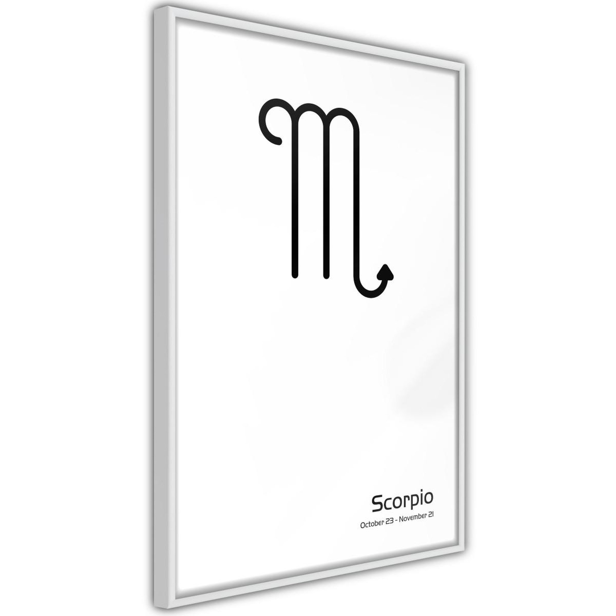 Paris Prix Affiche Murale Encadrée  Zodiac Scorpio II