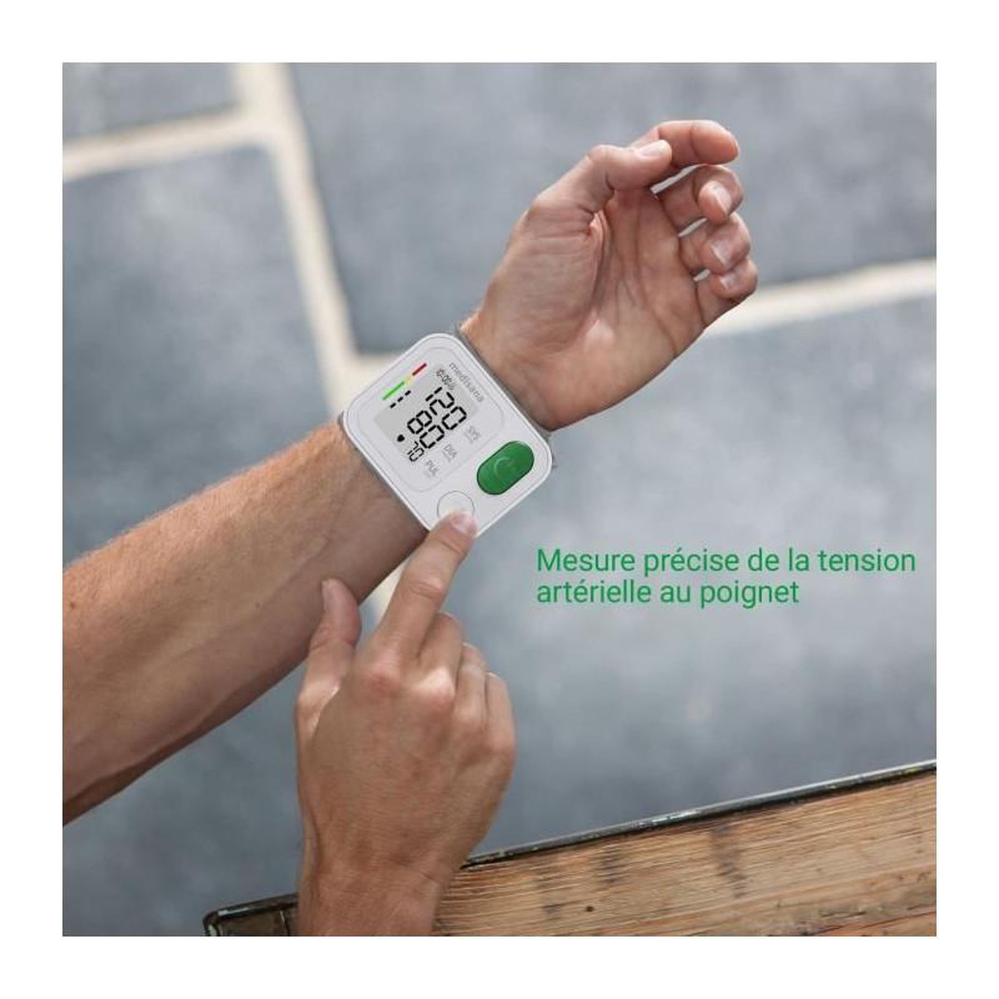 Voir la diapositive 5 : Medisana Tensiometre poignet - MEDISANA - BW 345 - Mesure de l'arythmie - Chiffres XL - 398 memoires - Dispositif médical certifié