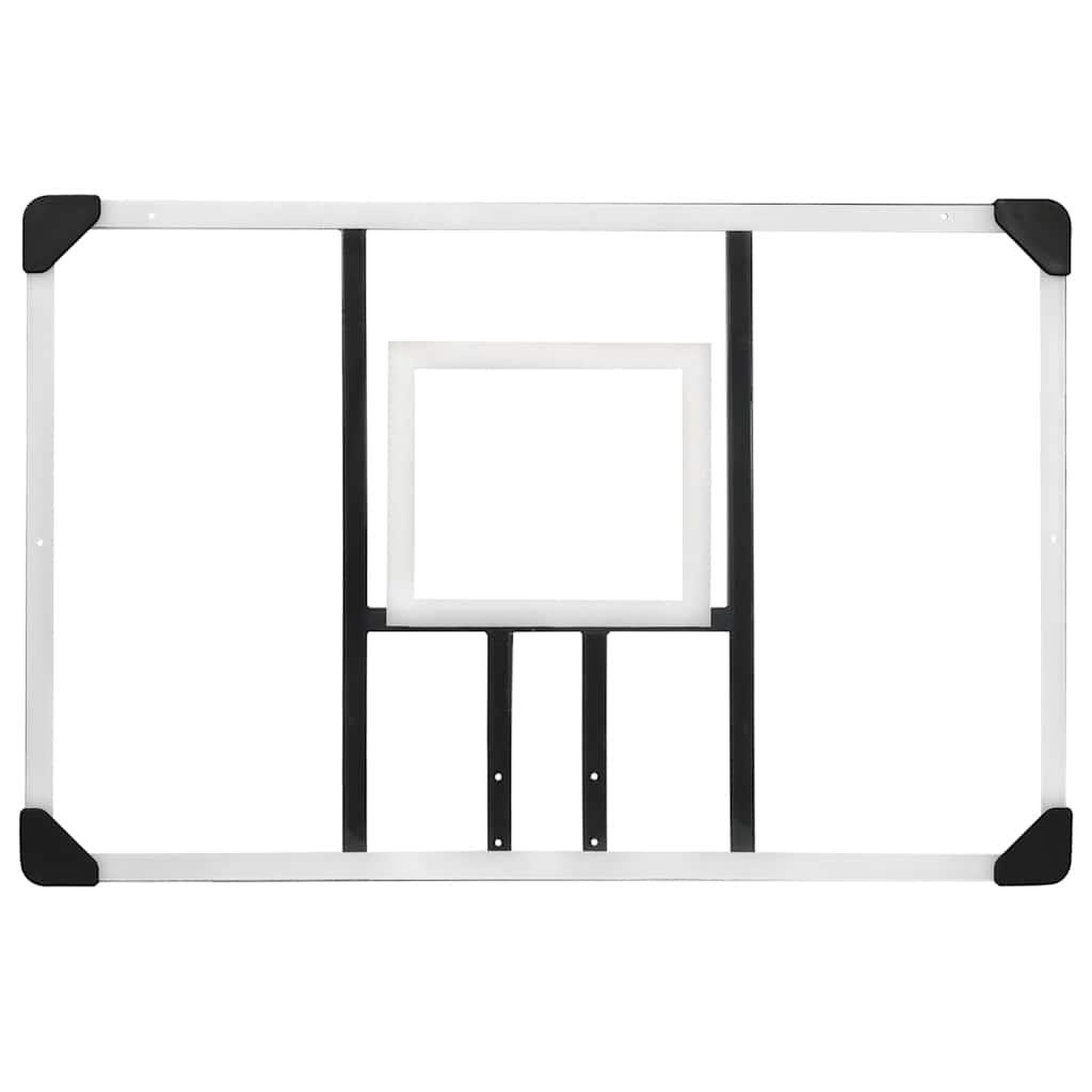Voir la diapositive 5 : VIDAXL Panneau de basket-ball Transparent 106x69x3 cm Polycarbonate