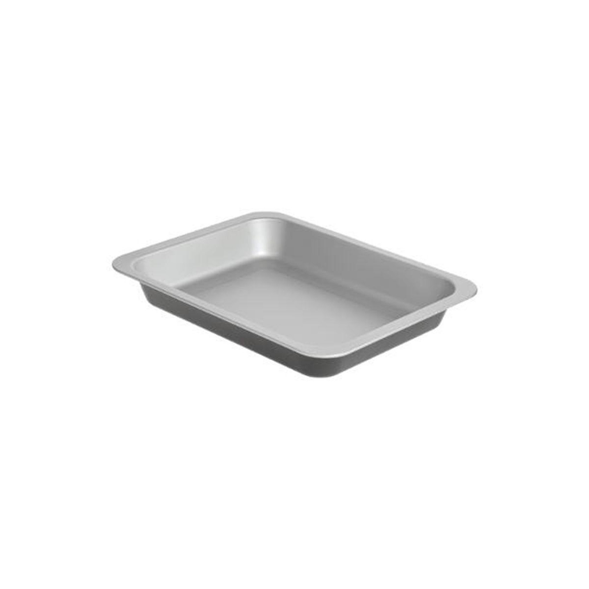 FIVE Plat à four rectangulaire  signature  40cm gris