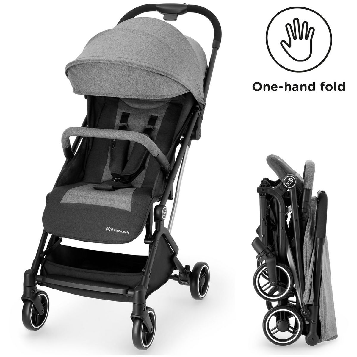 KINDERKRAFT Poussette Indy bébé 